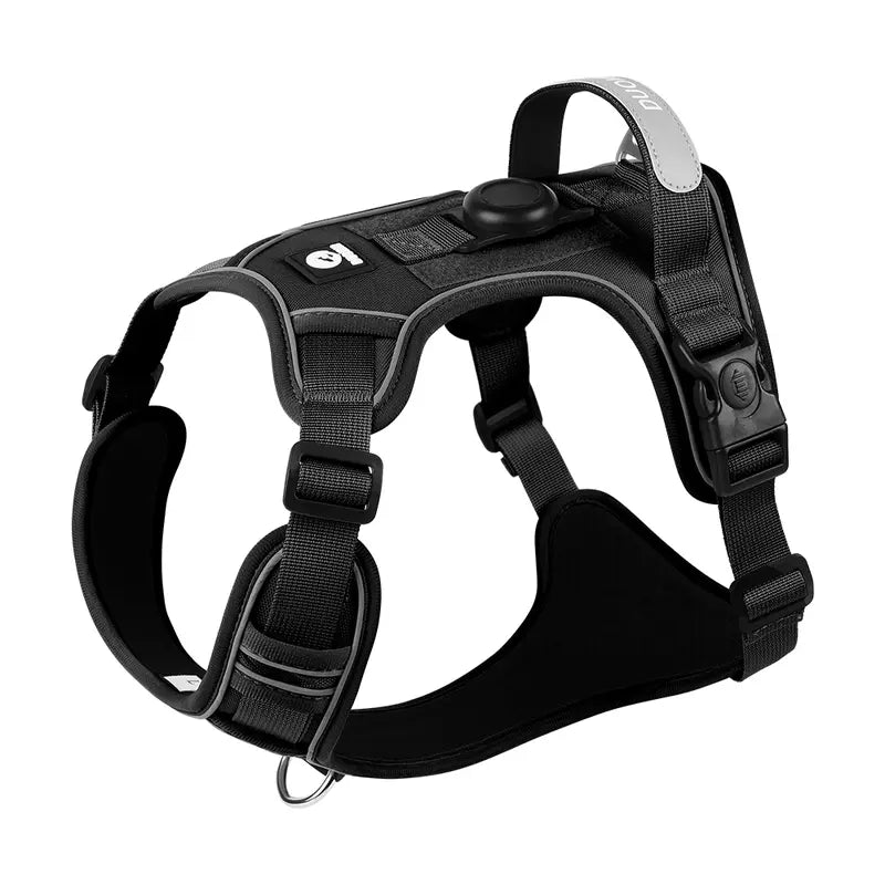 No-Pull Universal Fit Dog Harness - Chew-Proof Polyurethane Puppy Harness, Adjustable Easy-To-Control Pet Supply for Small to Large Dogs' Walking Safety