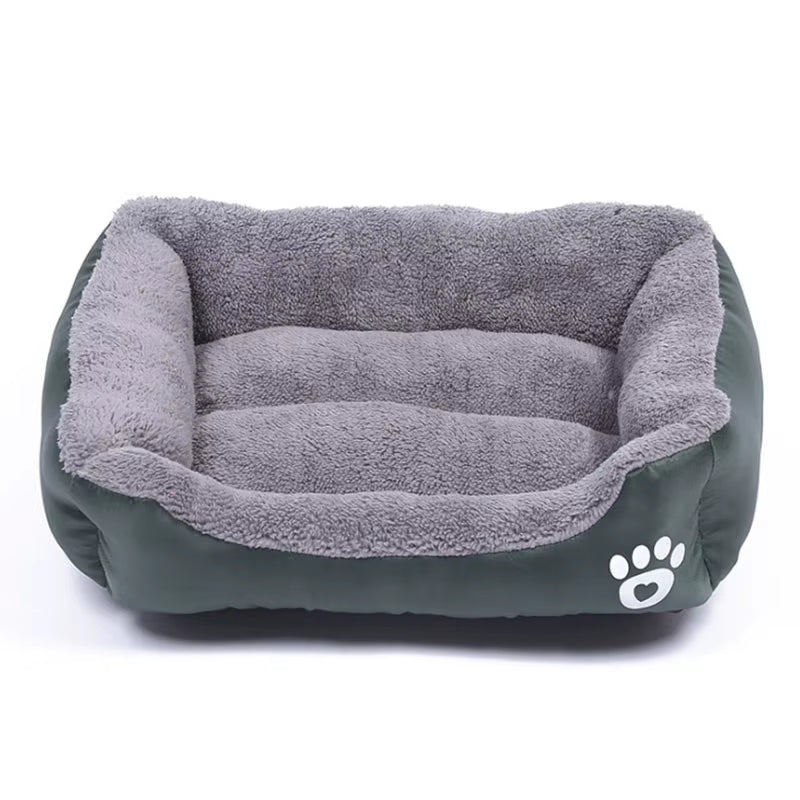 Large Pet Cat Dog Bed Warm Cozy Dog House Soft Fleece Nest Dog Baskets House Mat Autumn Winter Waterproof Kennel