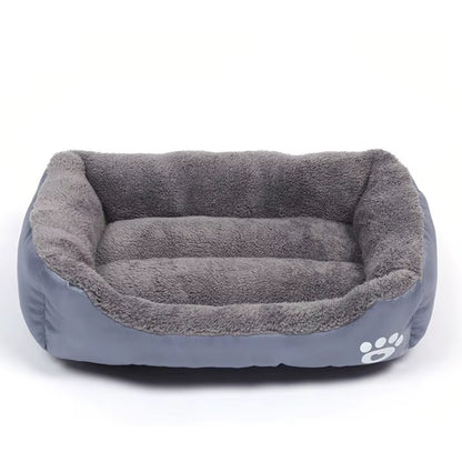 Large Pet Cat Dog Bed Warm Cozy Dog House Soft Fleece Nest Dog Baskets House Mat Autumn Winter Waterproof Kennel