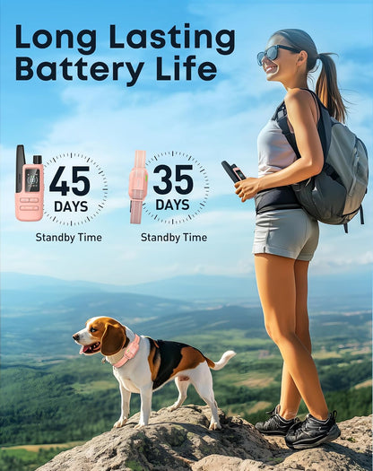 Dog Shock Collar - 4500FT Dog Training Collar with Remote