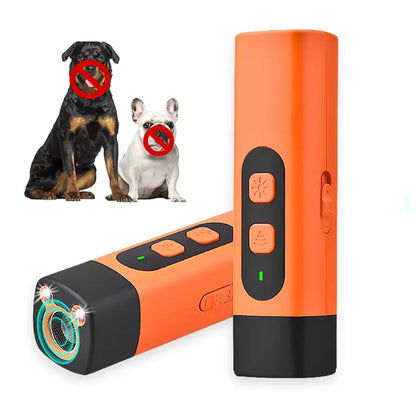 Petsafe Professional Sonic Emitter Dog Training Aid - Rechargeable Ultrasonic Bark Stopper with LED Flashlight, 30Ft Range, Effective Training, Easy to Use Anti-Bark Solution
