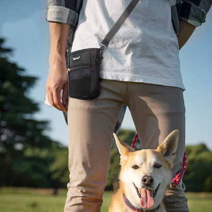 Pet Dog Waist Bag Reward Snack Pocket Puppy Training Treat Bait Obedience Agility Food Pouch - Pet Feeding Pocket Snack Bag