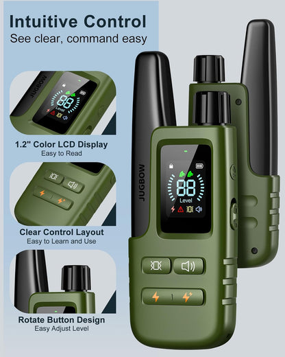 Dog Shock Collar - 4500FT Dog Training Collar with Remote for 10-120Lbs Dog