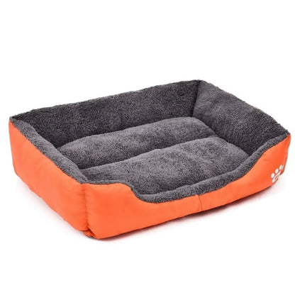 Large Pet Cat Dog Bed Warm Cozy Dog House Soft Fleece Nest Dog Baskets House Mat Autumn Winter Waterproof Kennel