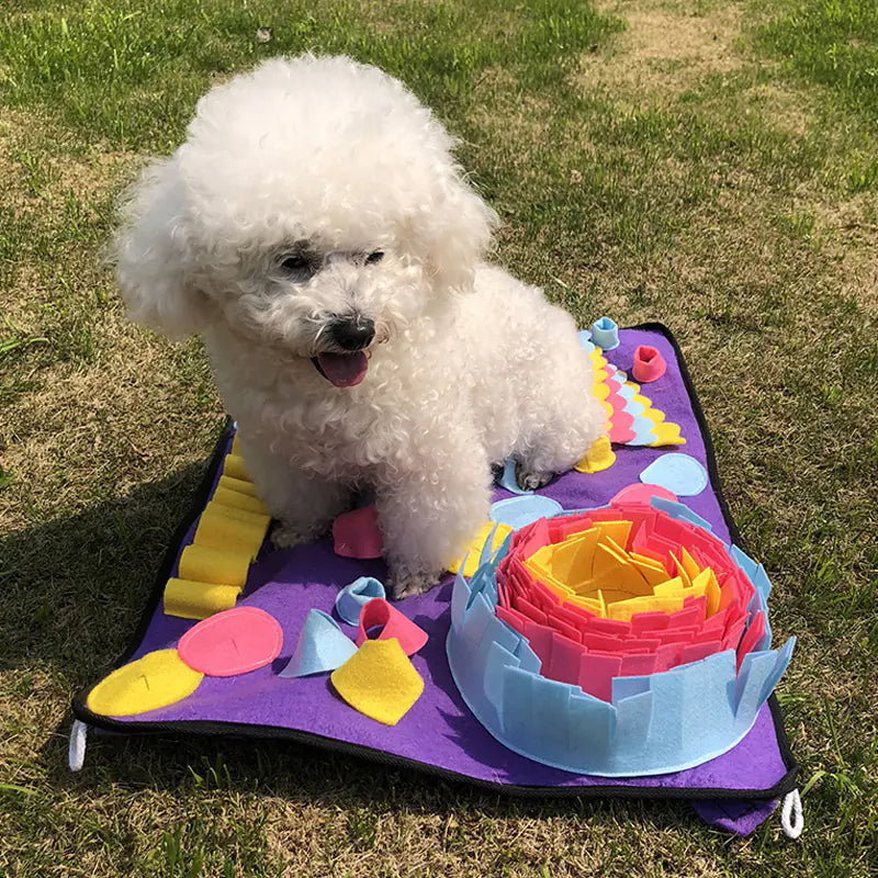 Pet Snuffle Mat for Dogs and Cats - Eco-Friendly Training