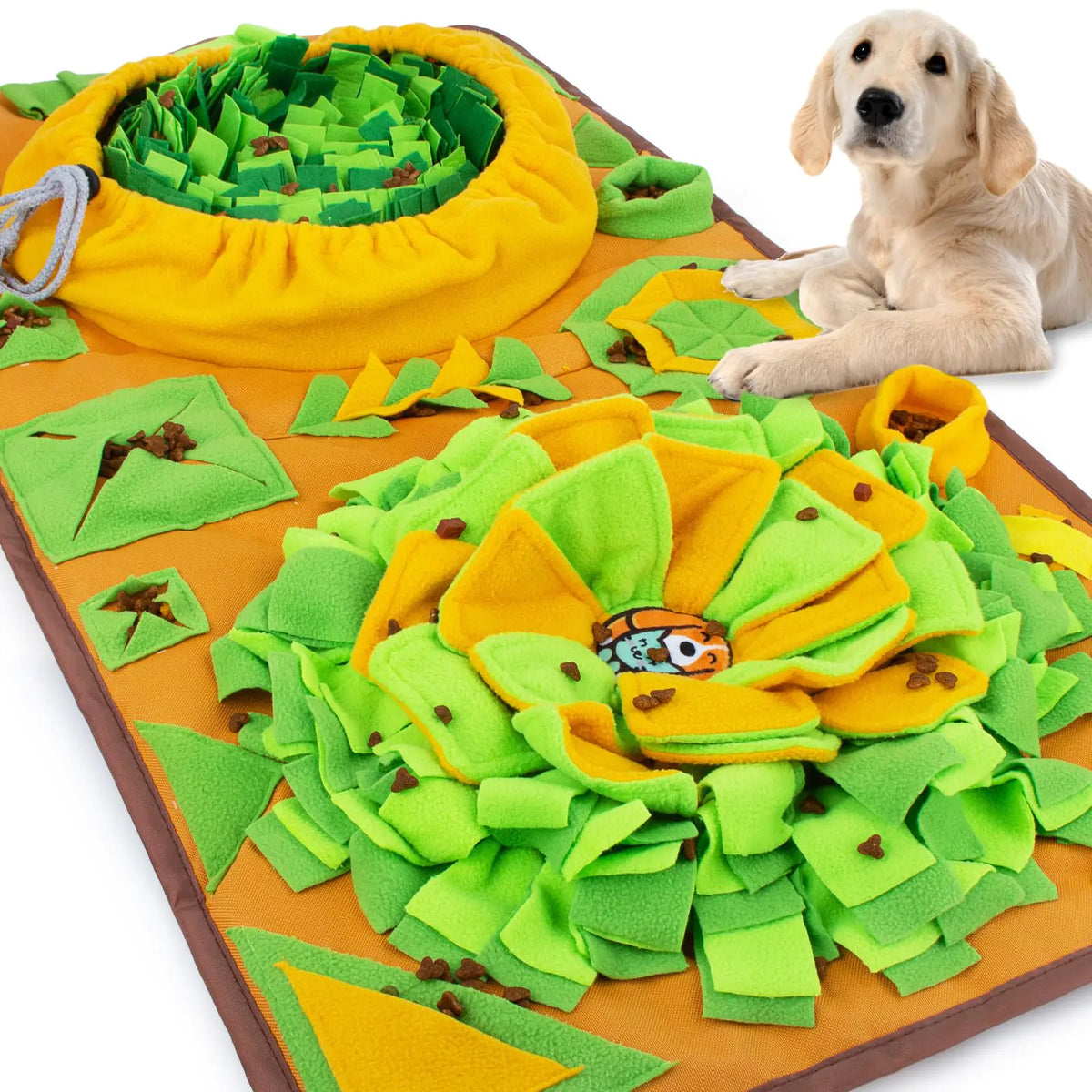 AWOOF XL Snack & Sniff Dog Mat with Non-Slip Base