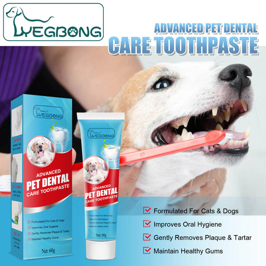 Edible Fresh Toothpaste for Cats and Dogs Oral Care