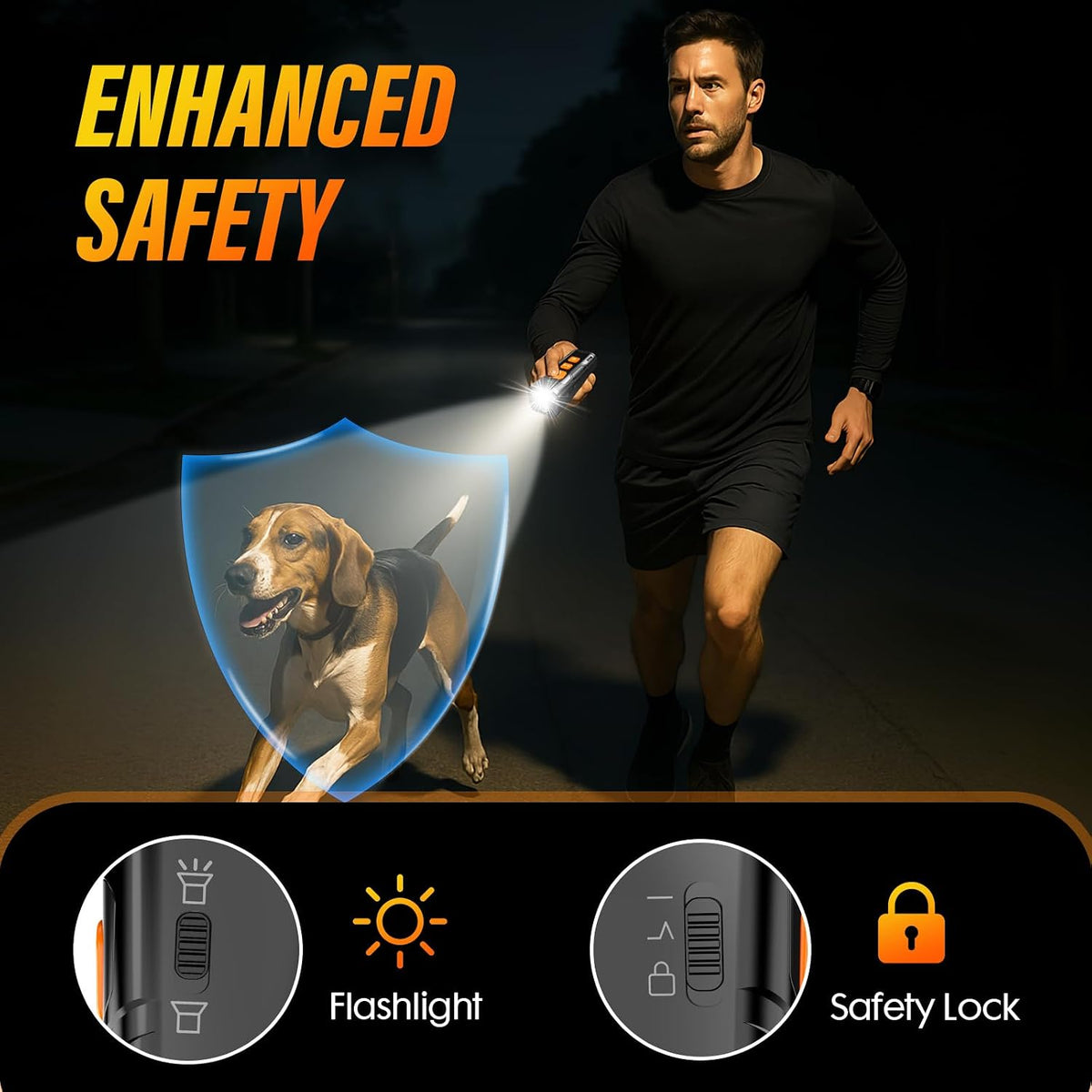 Dog Bark Deterrent Device, 3X Ultrasonic anti Barking, 6 Training Modes 23 FT Range Barks No More Indoors Outdoors Behavior Correct Safe & Humane Rechargeable Compact Bark Control for Dogs