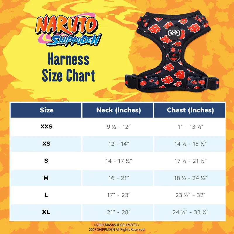 Akatsuki Dog Harness Bundle