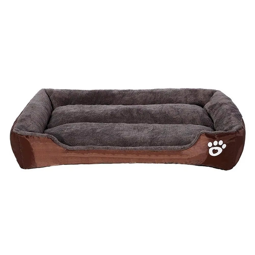Large Pet Cat Dog Bed Warm Cozy Dog House Soft Fleece Nest Dog Baskets House Mat Autumn Winter Waterproof Kennel