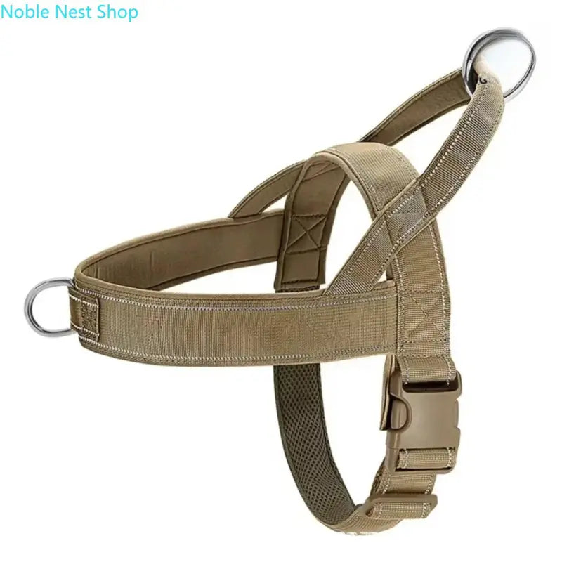 No Pull Dog Harness for German Shepherd, Golden Retriever, Border Collie - Easy-Fit Adjustable, Chafe-Resistant, Safe, Secure, Lightweight Pet Vest Harness for Camping, Daily Stroll, Walking Training Outdoor Supplies